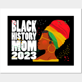 BLACK HISTORY MOM 2023 Posters and Art